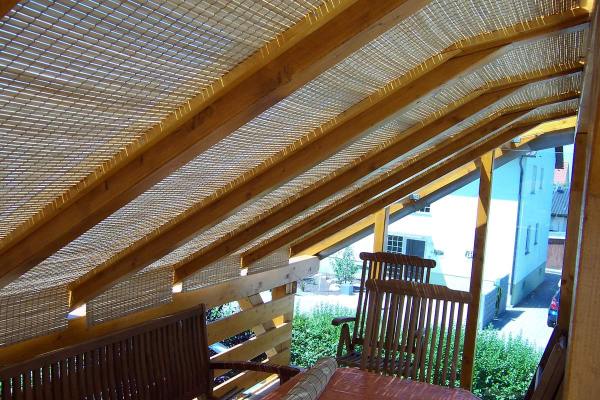 Bamboo hissgardin